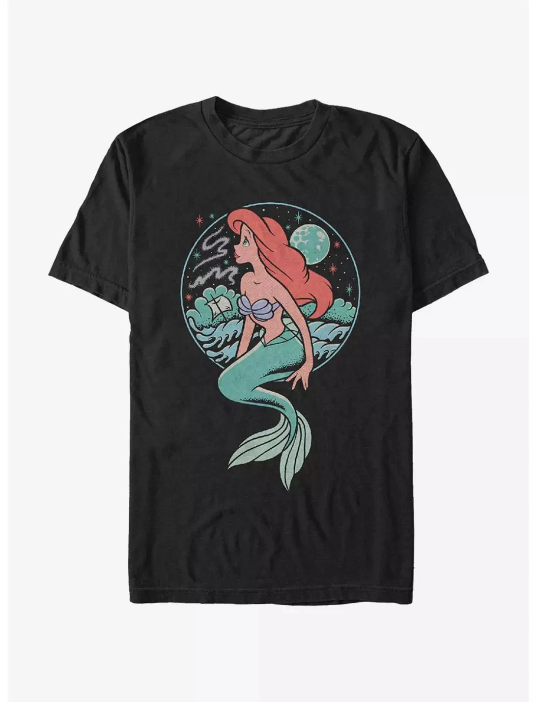 Disney T-Shirt Little Mermaid Moonrise Shipwreck Unisex 6 gallery