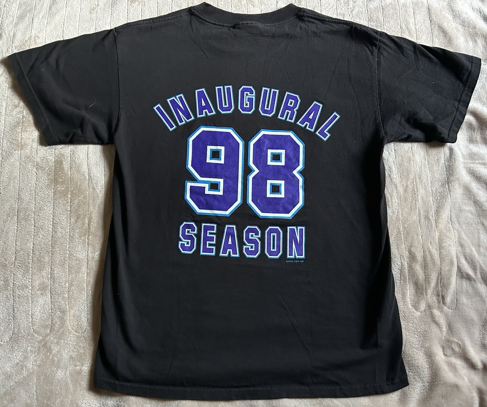 VTG 1998 Tampa Bay Devil Rays Inaugural Season T Shirt Men’s Size L Lee Sport gallery