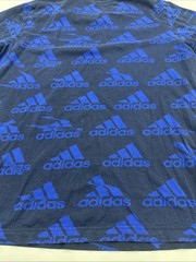 Adidas T-Shirt Men Small Aop Logo Multicolor ..#29834