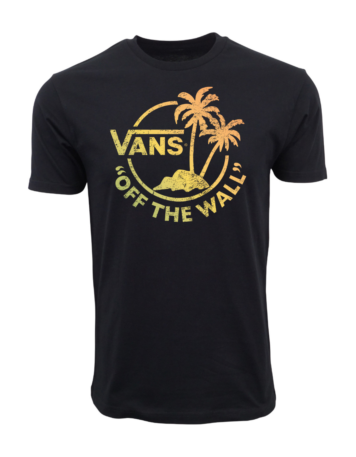 VANS MENS OFF THE WALL ISLAND PARADISE VINTAGE LOGO T SHIRT gallery
