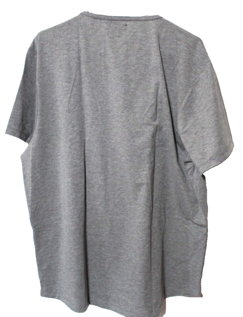 Cuts Clothing AO Curve Hem T-Shirt Gray XXL Cotton Blend gallery