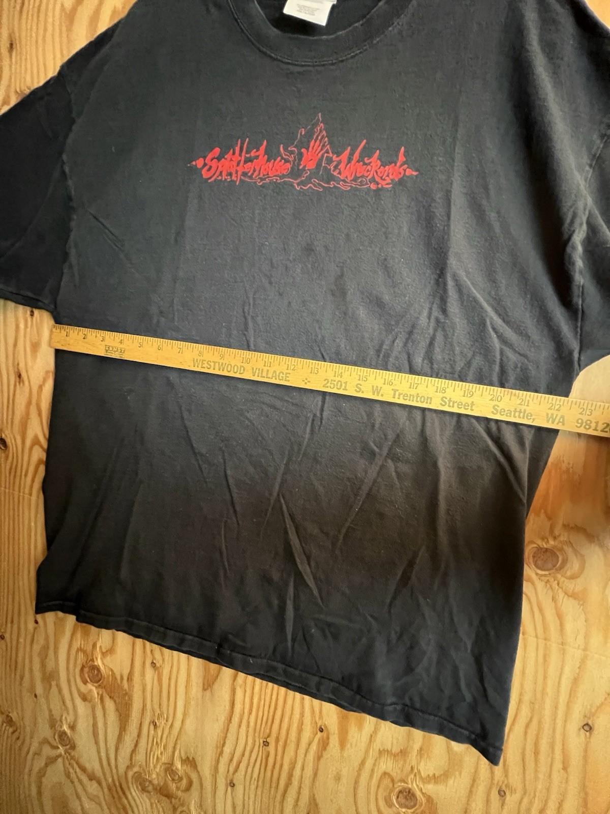 RARE VTG PROMO SHIRT Splatterhouse Wreckords XL Video Game T-Shirt Promotional gallery