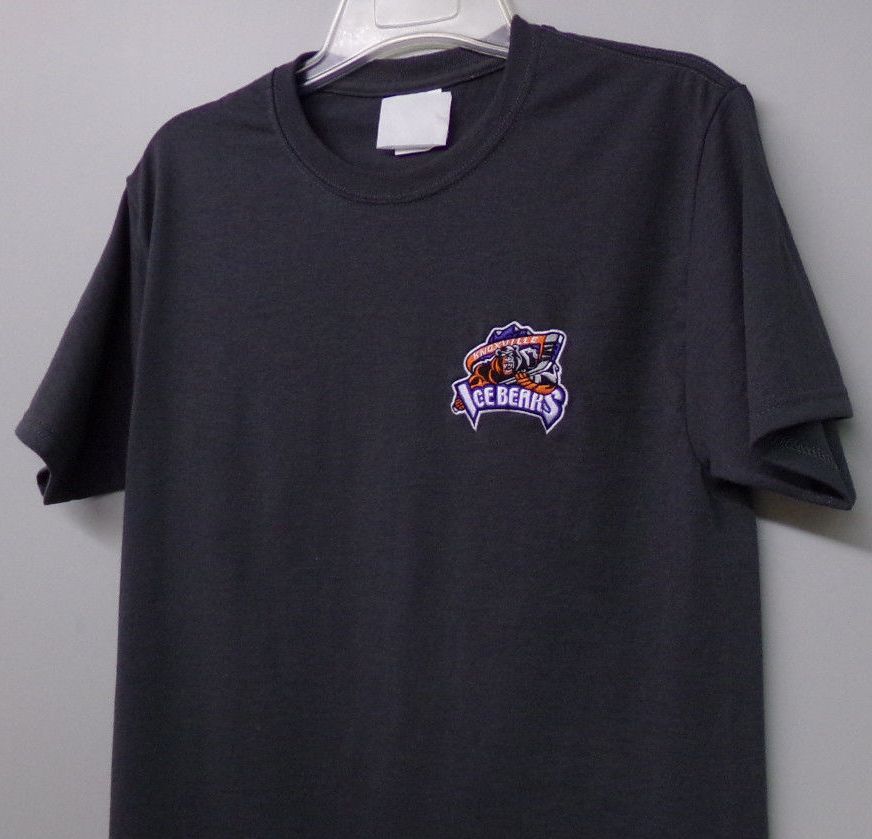 Knoxville Ice Bears SPHL Hockey Embroidered Adult T-Shirt S-6XL, LT-4XLT New gallery