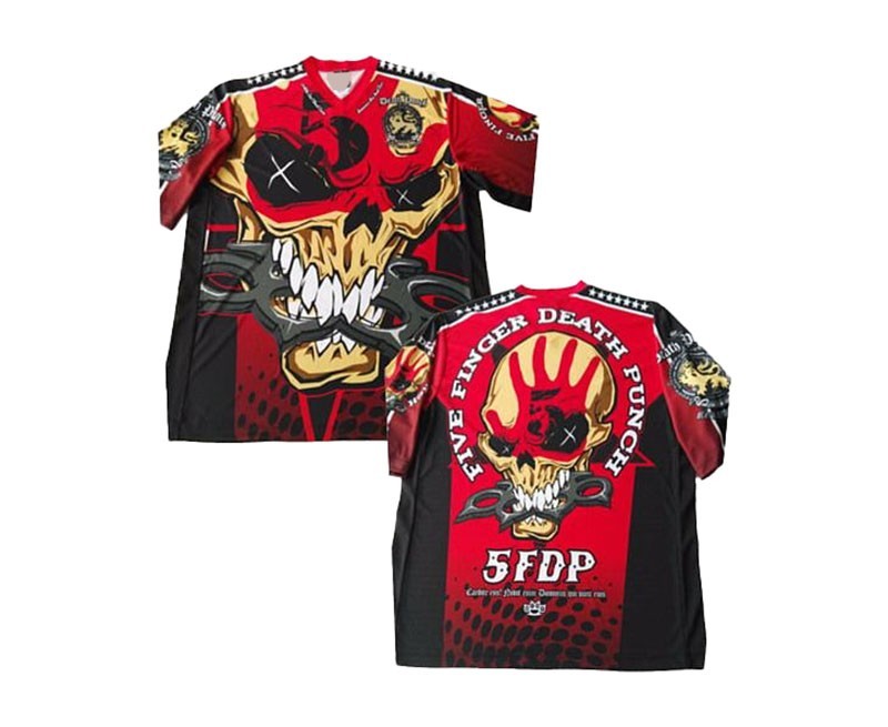 Five Finger Death Punch 5FDP V Neck Jersey 3D AOP Unisex S-6XL EM1730 gallery