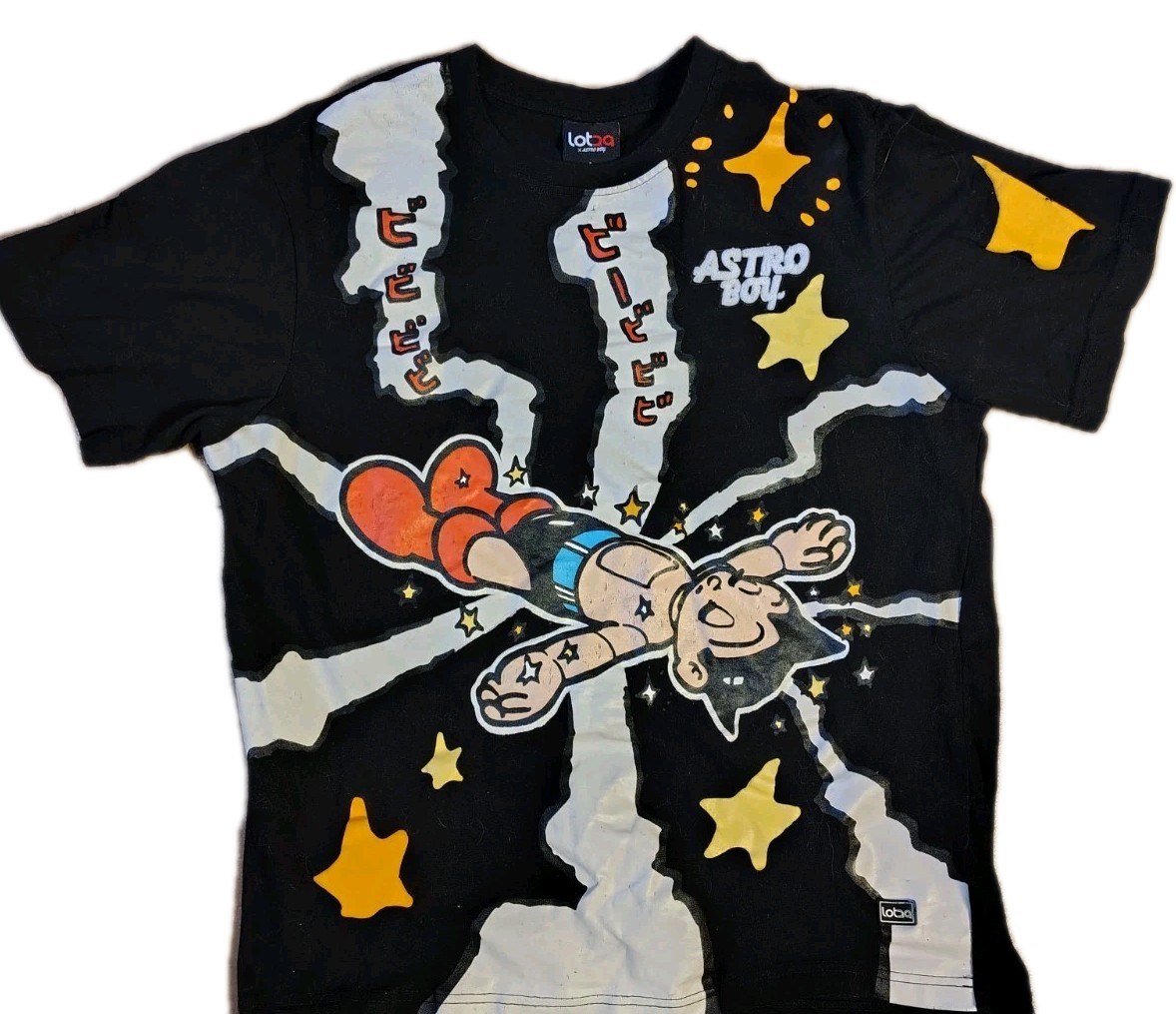Astro Boy Mens Large Lotka Anime Red Boots American Thunder Anime T-Shirt Tee gallery