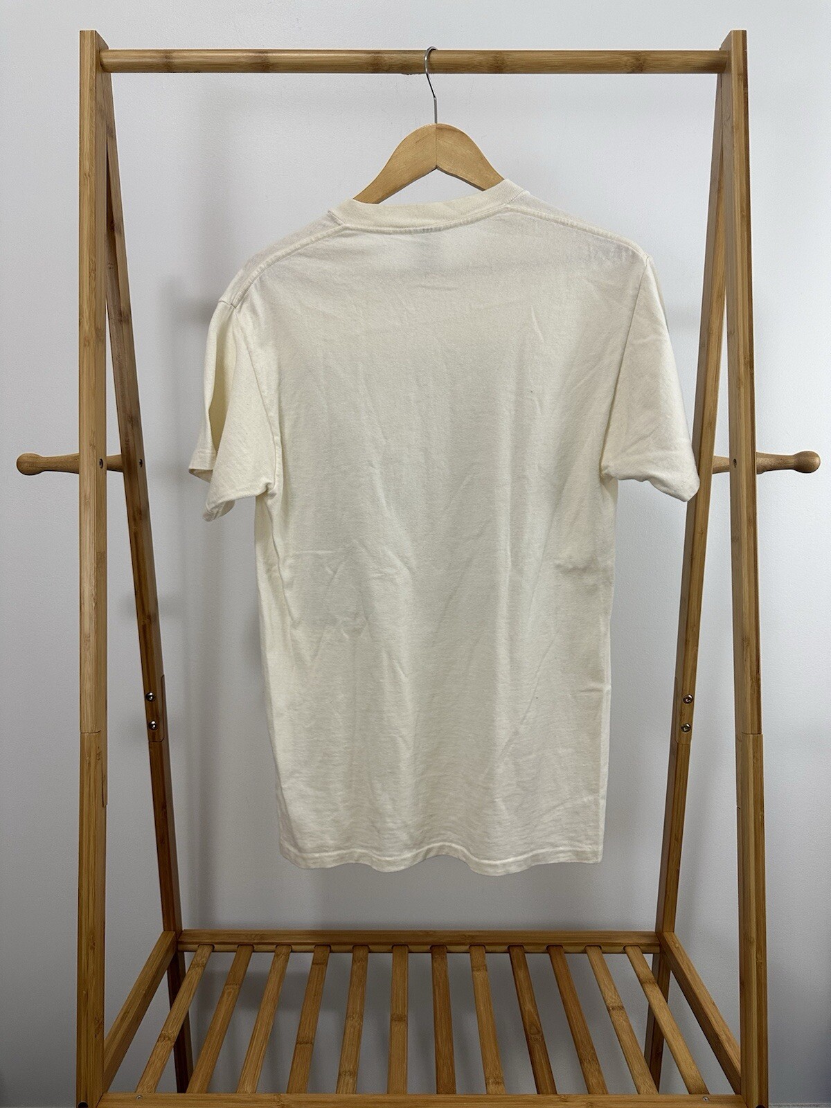 VTG 90s Take A Hike Leave Only Footprints Nature Environment Earth Art T-Shirt M gallery