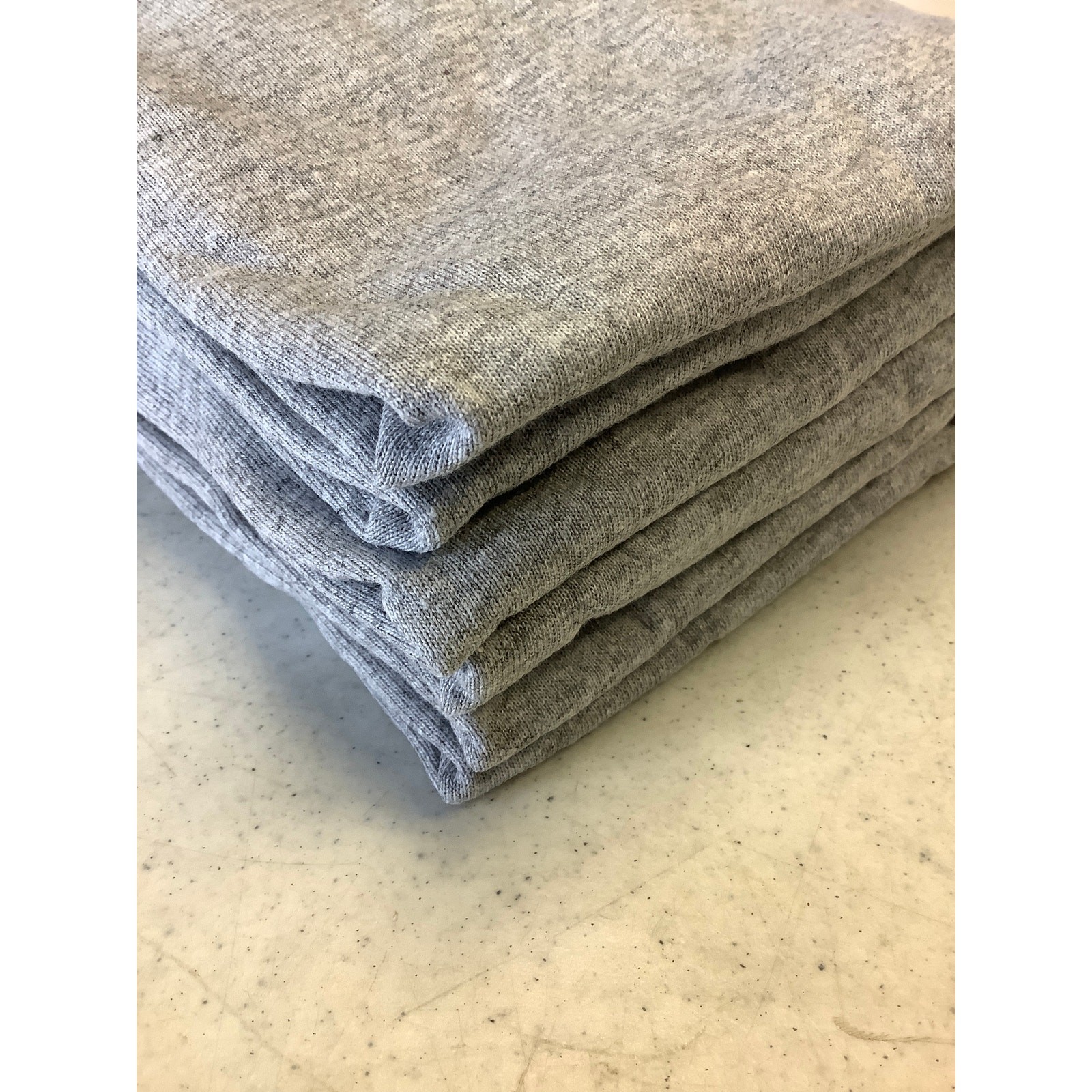 Hanes Essentials Men's S 6-Pack Light Steel Cotton Short Sleeve T-Shirts G13-18 gallery