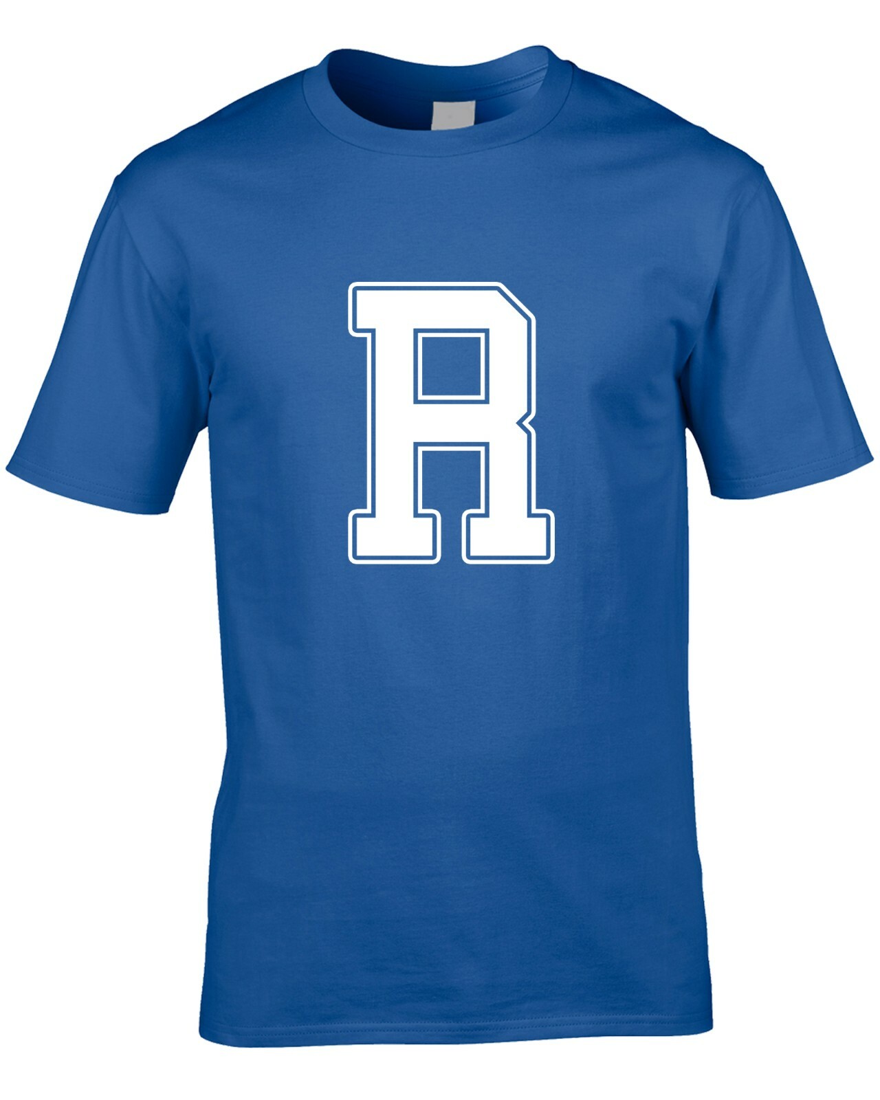 Letter R Men's T-Shirt Funny Joke Name Initials Font Team Cool Gift Idea Custom gallery