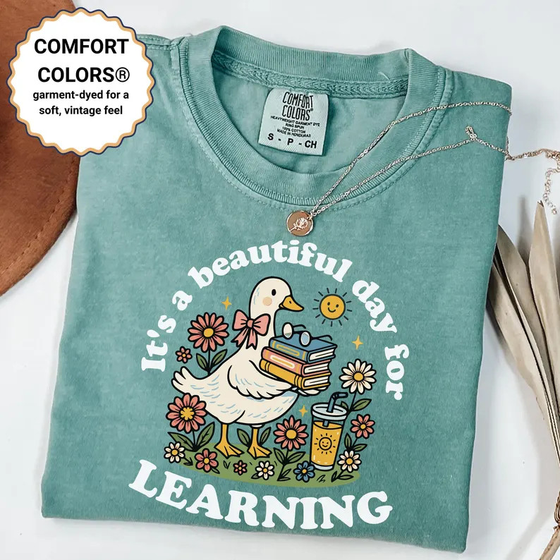 its beautiful day for learning Comfort Tee gallery