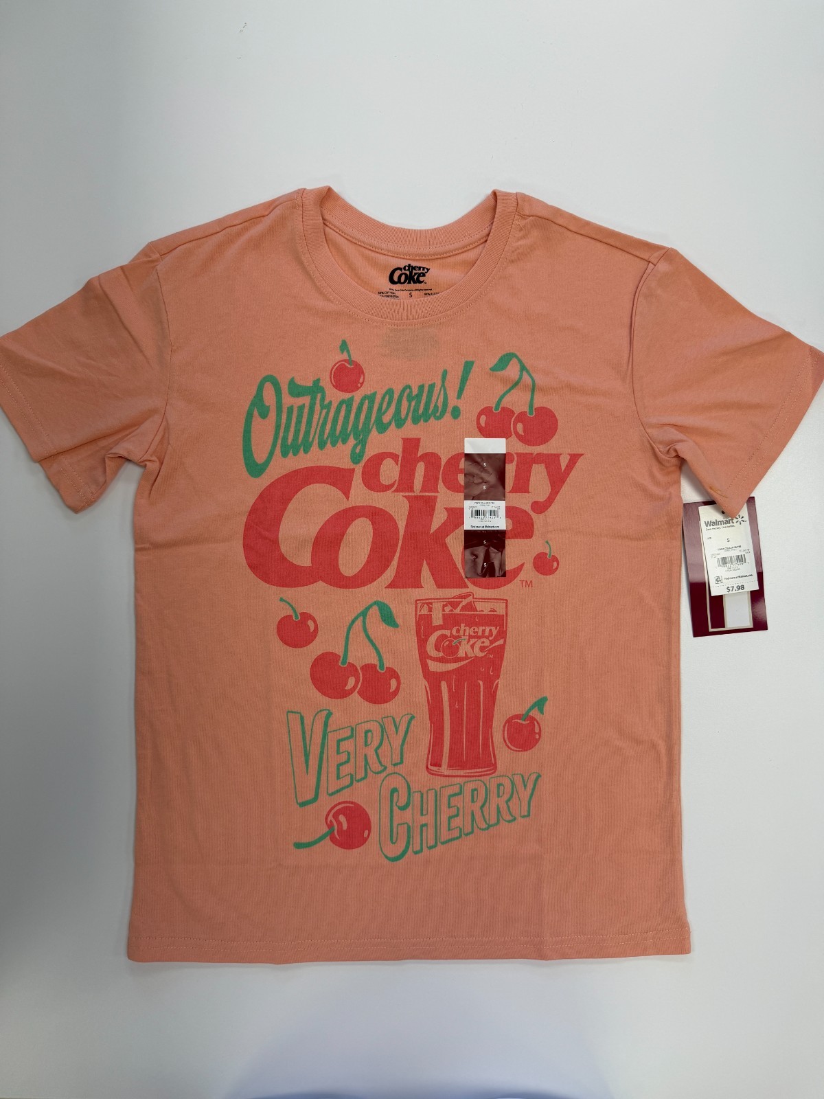 Cherry Coke Graphic Tee Shirt