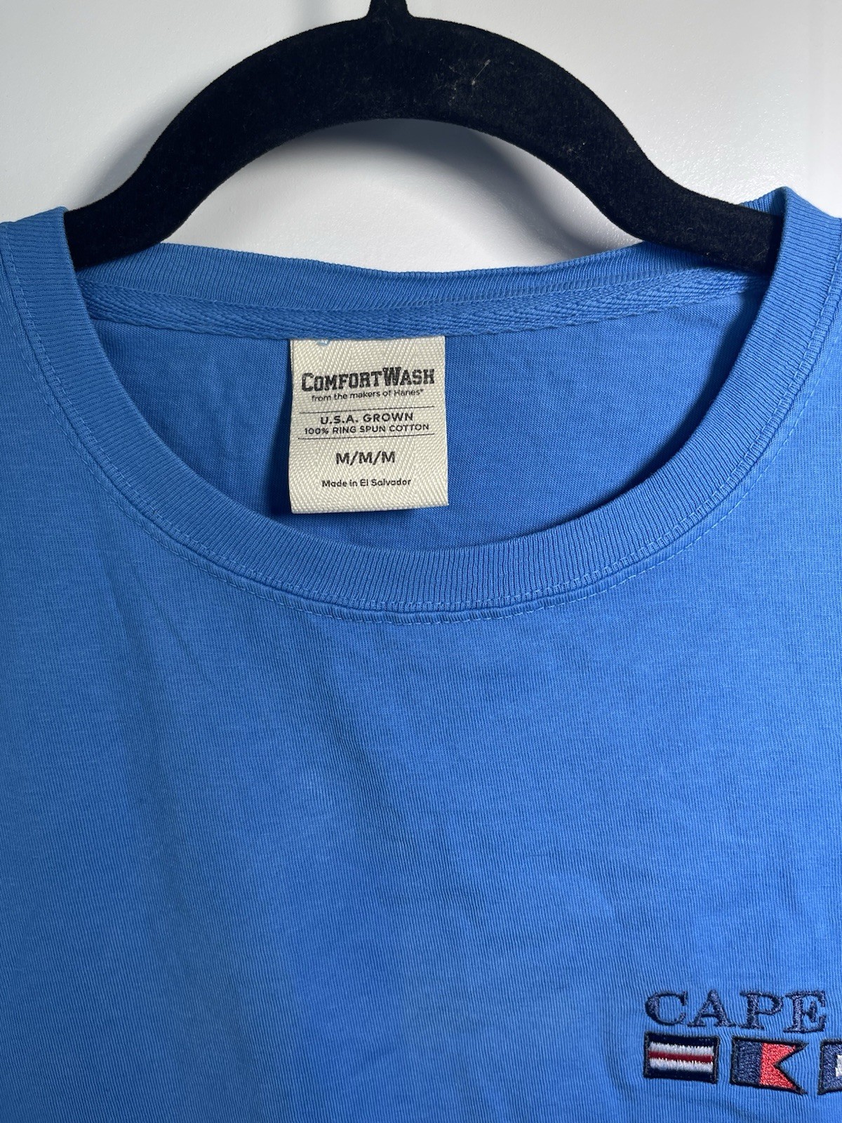 Comfort Wash Blue Cape Cod short sleeve t-shirt in size medium gallery