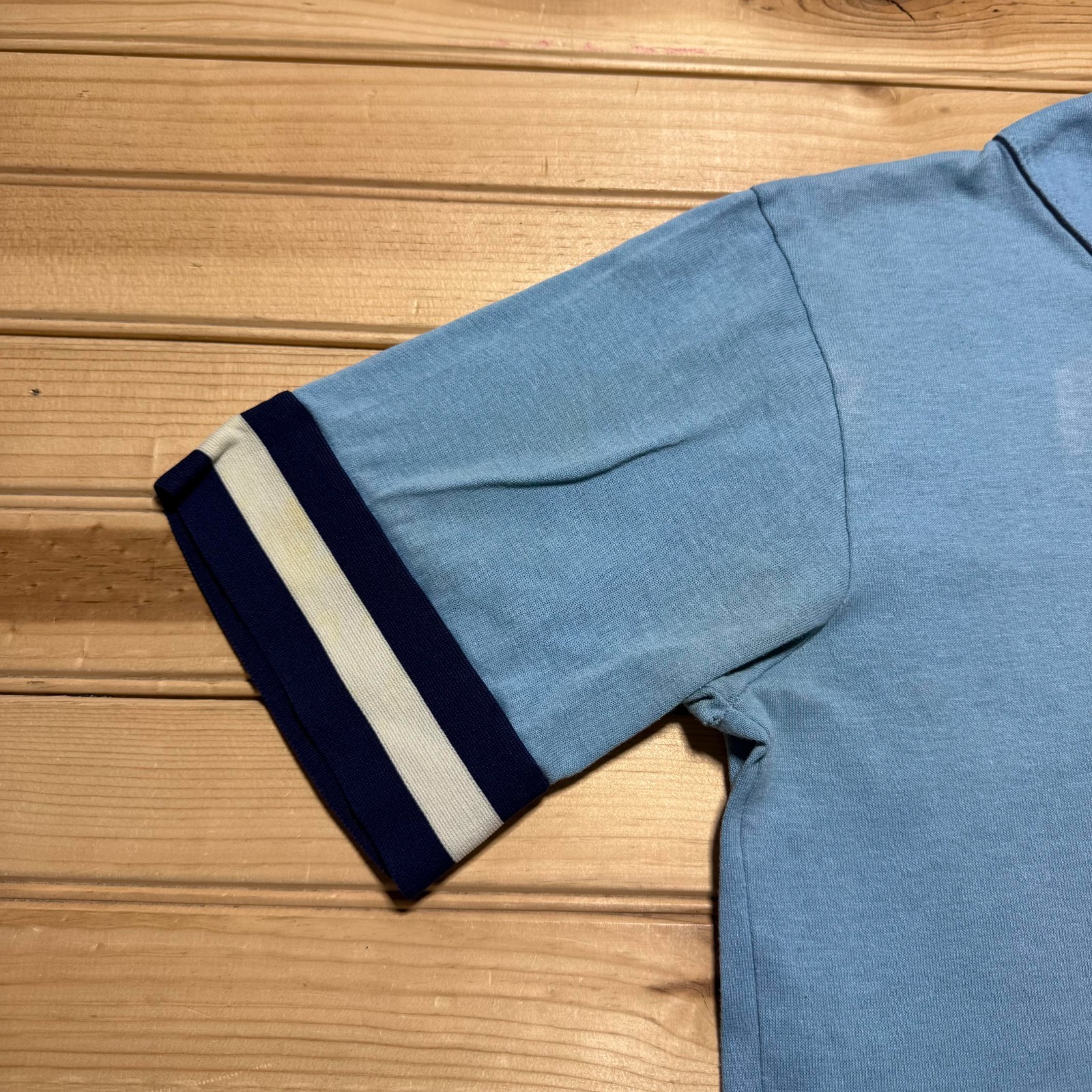 Vintage 80s 20 Vision KTXH-TV Houston Baseball Jersey Shirt USA Made Size Large gallery