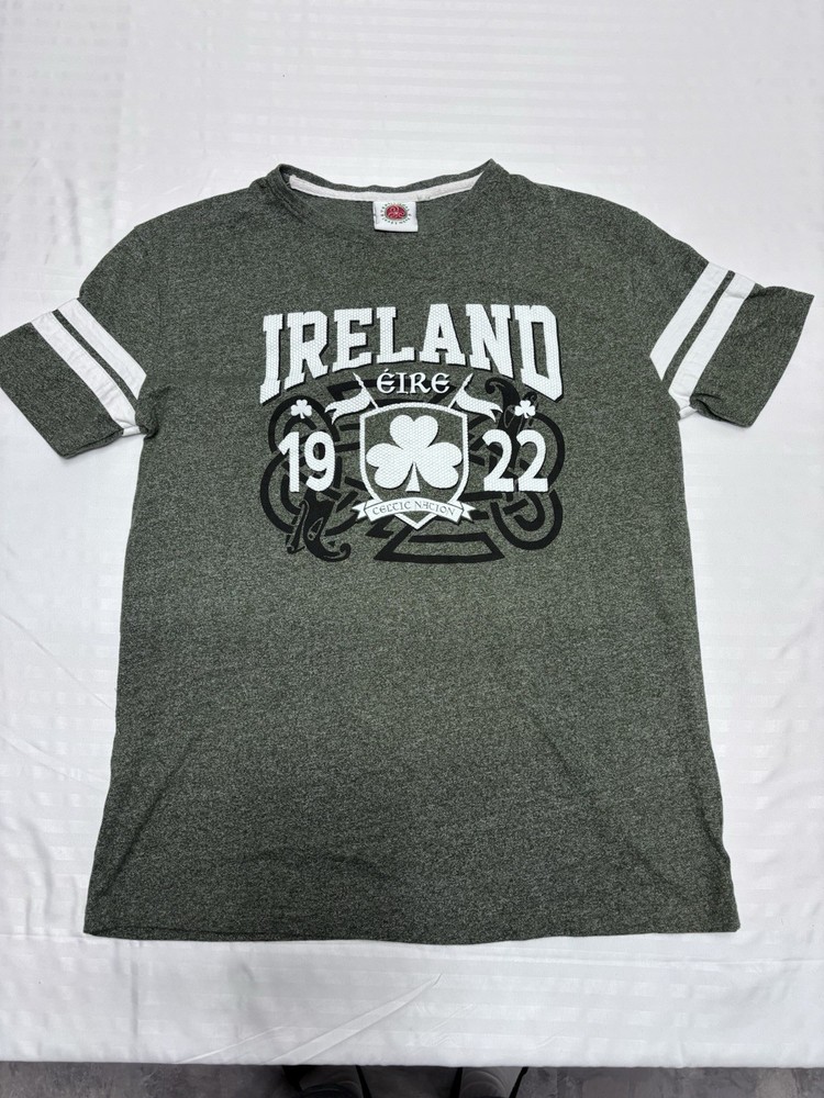 Traditional Craft Ireland Eire Ire Celtic Nation 1922 T-Shirt Size Medium