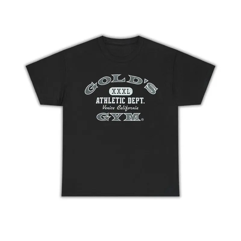 Gold’s Gym tee Venice California, Crew Neck Graphic T-Shirt, Gym T-Shirt