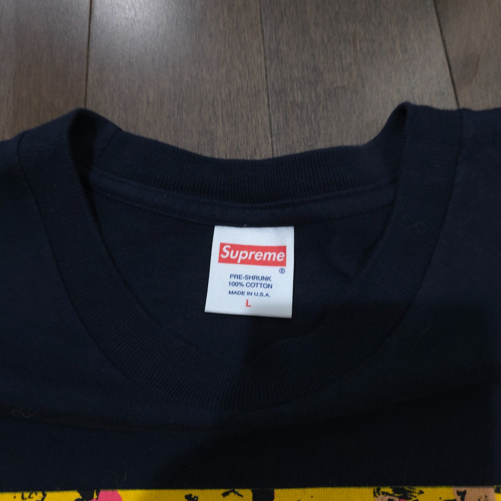 Supreme SS16 Beach Tee Black Size L Large Vintage Shirt T 2016 gallery