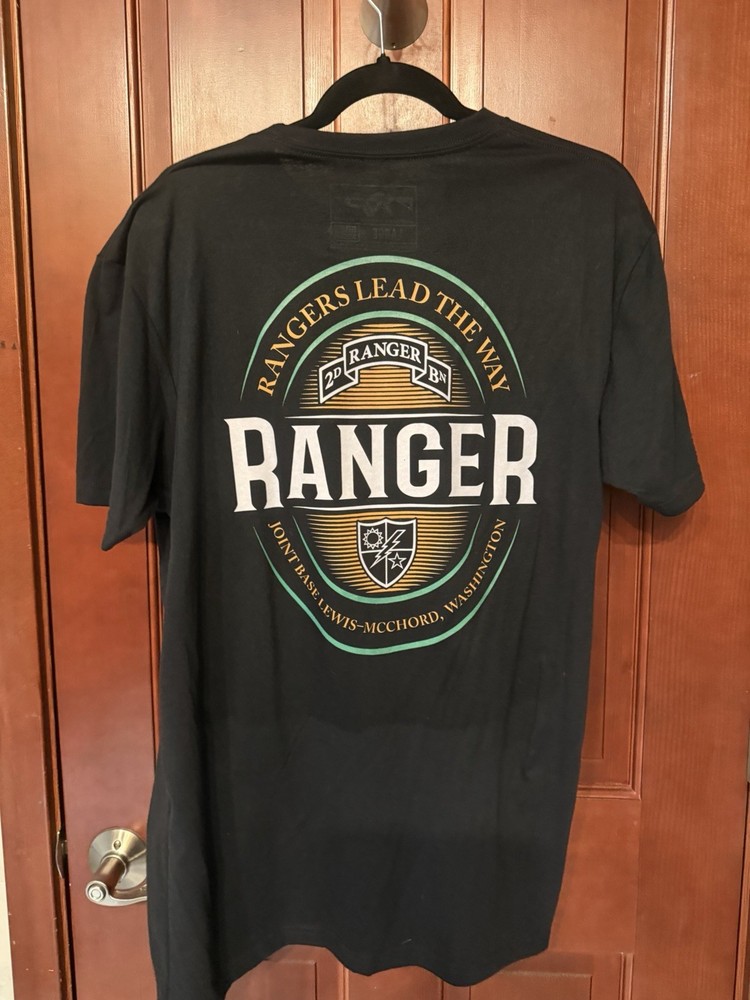 AMERICAN TRIGGER PULLERS ARMY RANGERS MENS LARGE