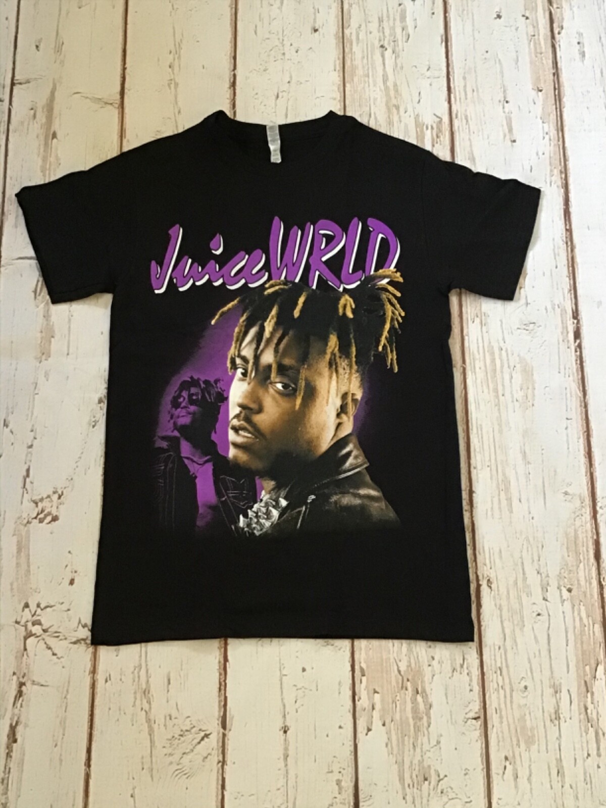 NEW- JUICE WRLD - PURPLE LOGO -T-SHIRT gallery