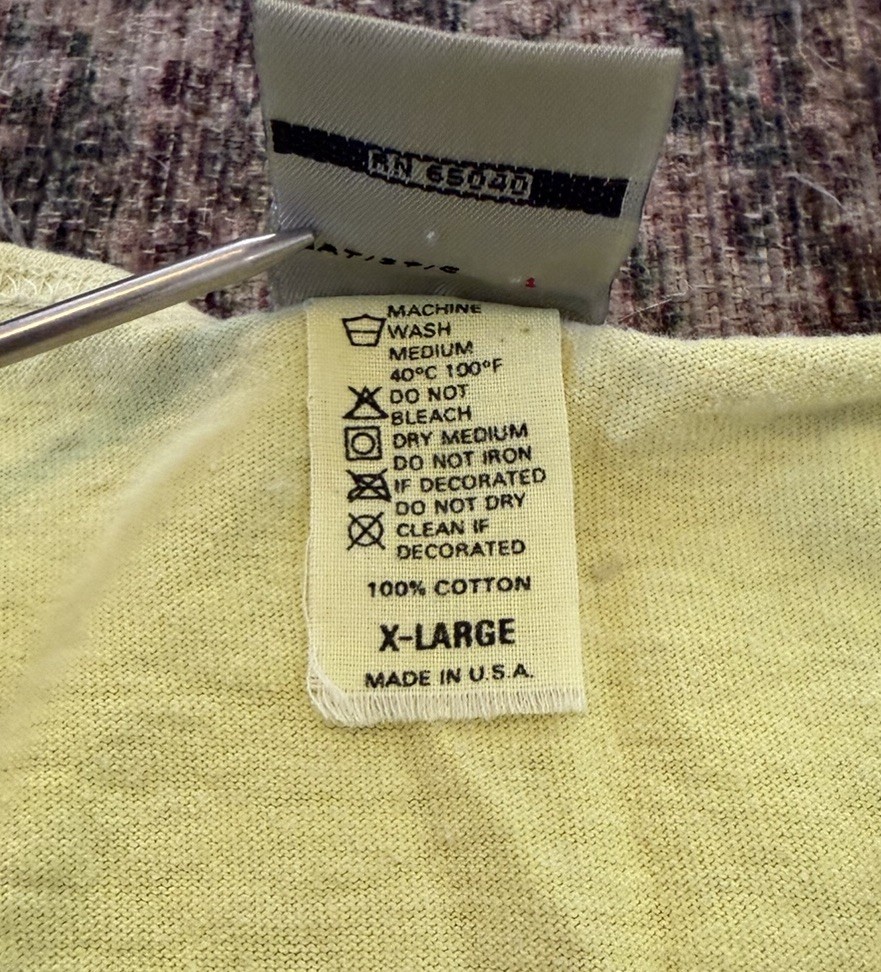 VTG 80s 90s Ocean Pacific Big Wave Surf Beach Tank Top XL Fits XL/2XL Neon USA gallery