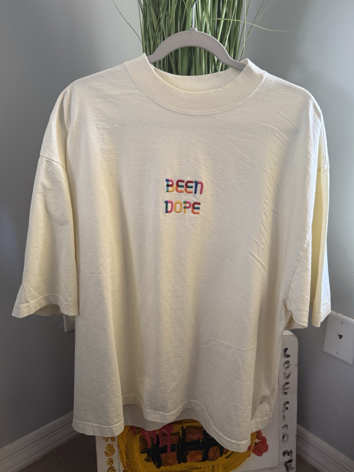 Standard Issued 7.5oz Garment Dyed T-Shirt Logo Embroidered Been Dope Supply gallery