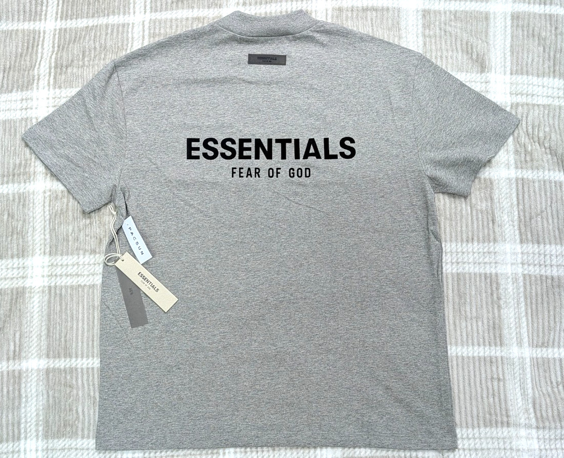 Fear of God Essentials Tee 'Dark Oatmeal' M Size Oversized T-Shirt SS22 NWT gallery