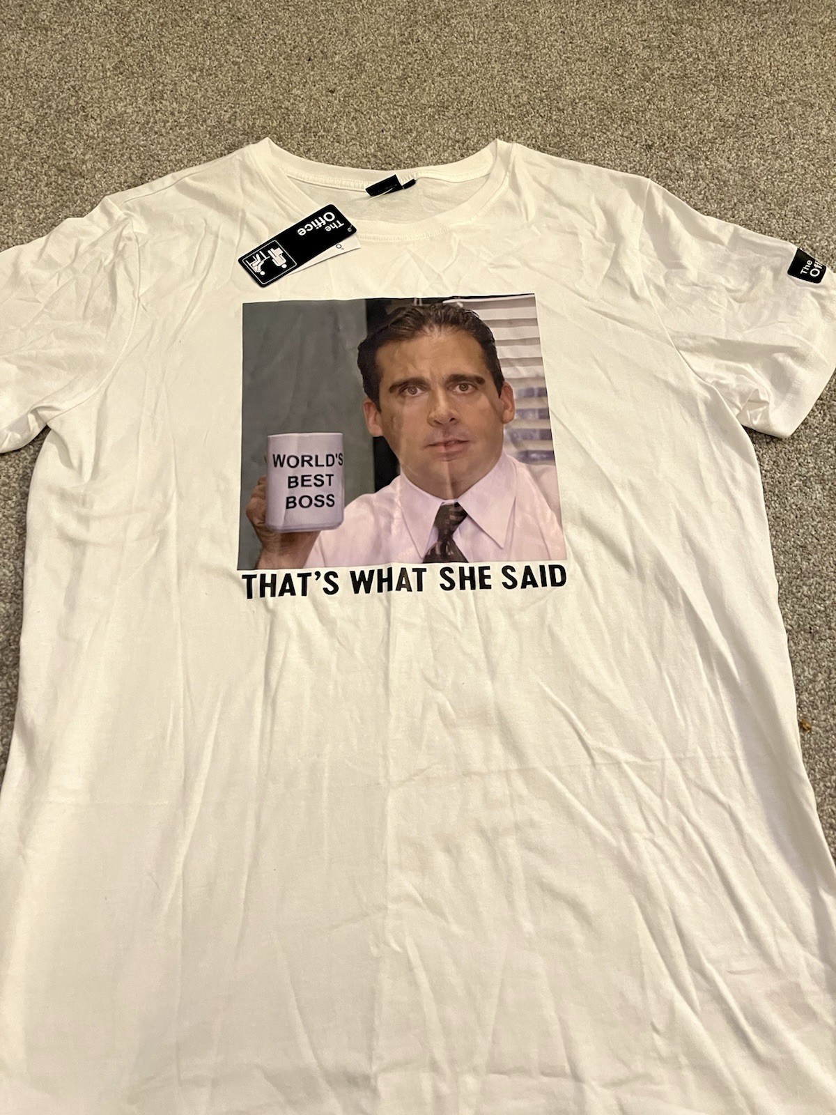 The Office T-Shirt Mens Size XL White Official "Thats What She Said" Graphic gallery