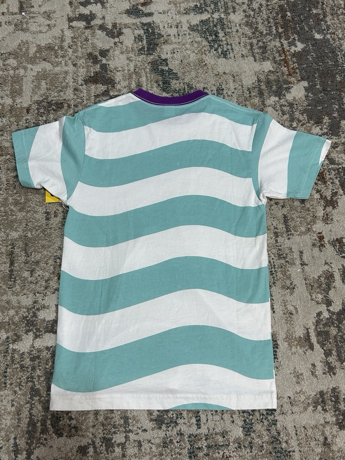 Golf Wang 2016 Wavy Striped Teal/White/Purple NWT Tyler The Creator Flower Boy gallery