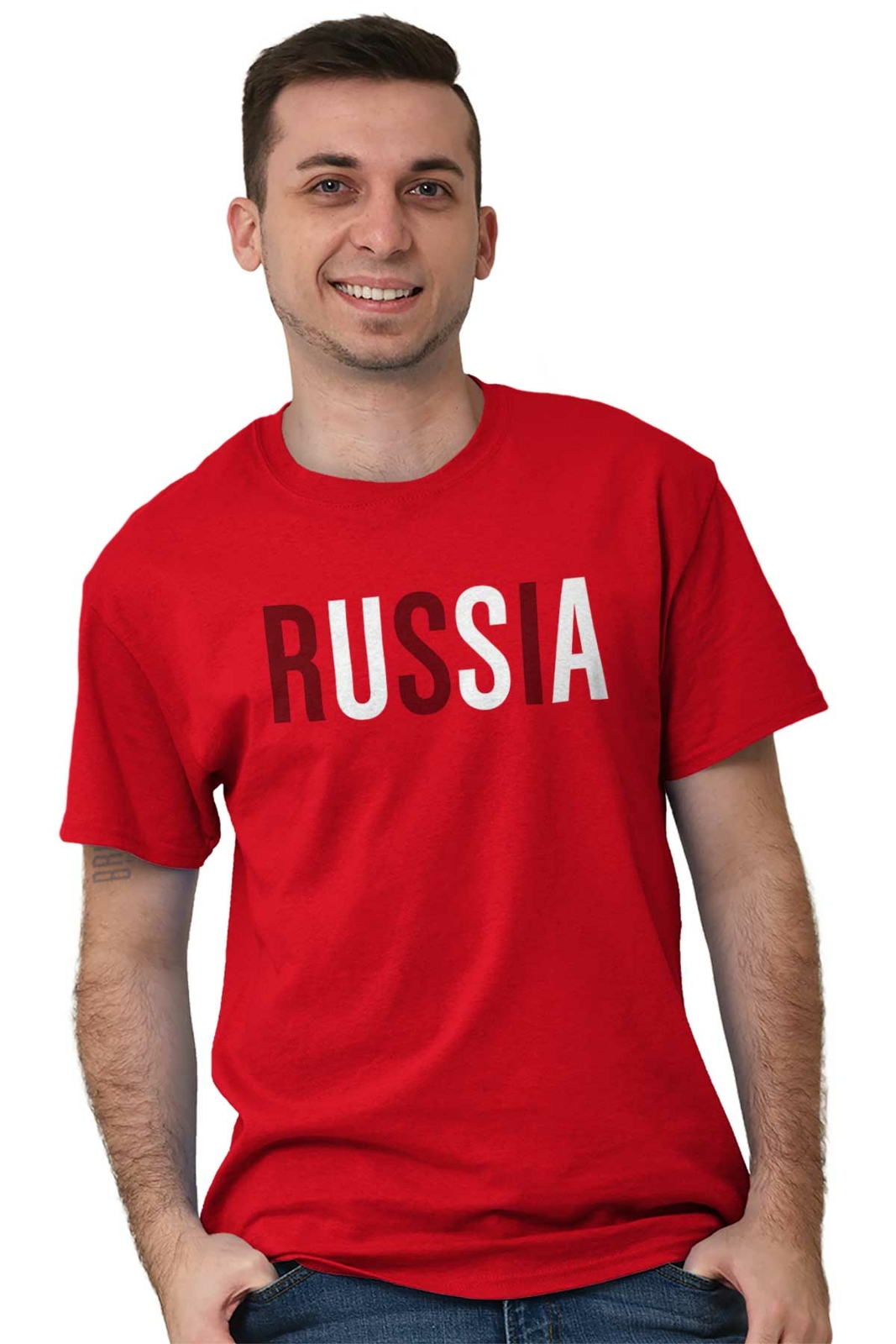 Russia USA Trump Putin Political Ally Humor Womens or Mens Crewneck T Shirt Tee gallery