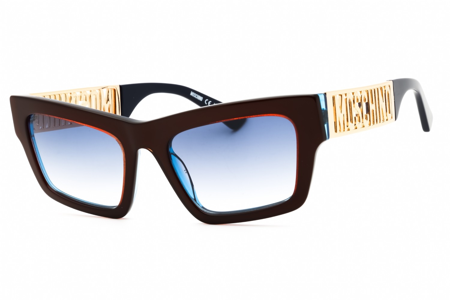 MOSCHINO MOS171-I7B-53  Sunglasses Frame Size 53mm 140mm 20mm BURGUNDY Men