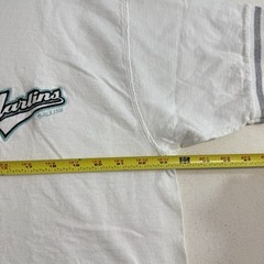 Vintage 90s Pro Player Miami Marlins Men Shirt Size XL White