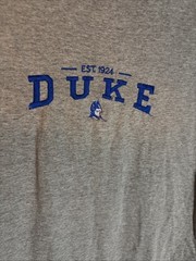Vintage BBS Duke Blue Devils Men’s T Shirt Size Large Y2K