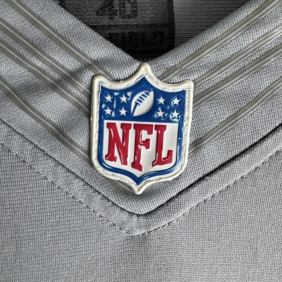 Houston Texans Jersey Mens 40 Gray NFL Football Pro Bowl Shirt Nike Watts 99 gallery