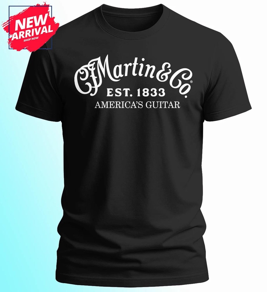 Martin & Co Guitars Logo Est. 1983 Logo T-Shirt Gifts – USA Size S-5XL
