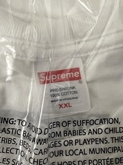 Supreme SS26 SALEM Y2K Designer Logo Tee White Size XXL New Limited Rare IN HAND