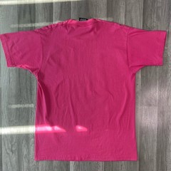 Vintage Tweety Bird Sylvester Cat Large Graphic Beach Sunscreen T-Shirt Pink XL
