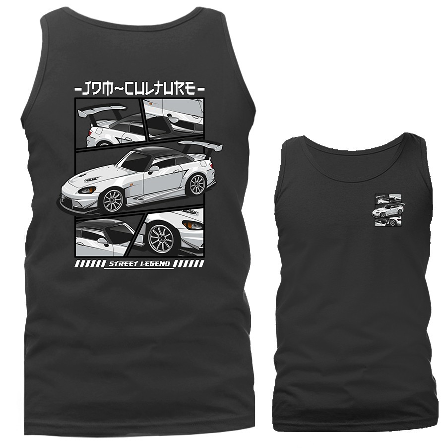 JDM Culture Street Legend Imported Tuned Custom Sports Car Tank Top gallery