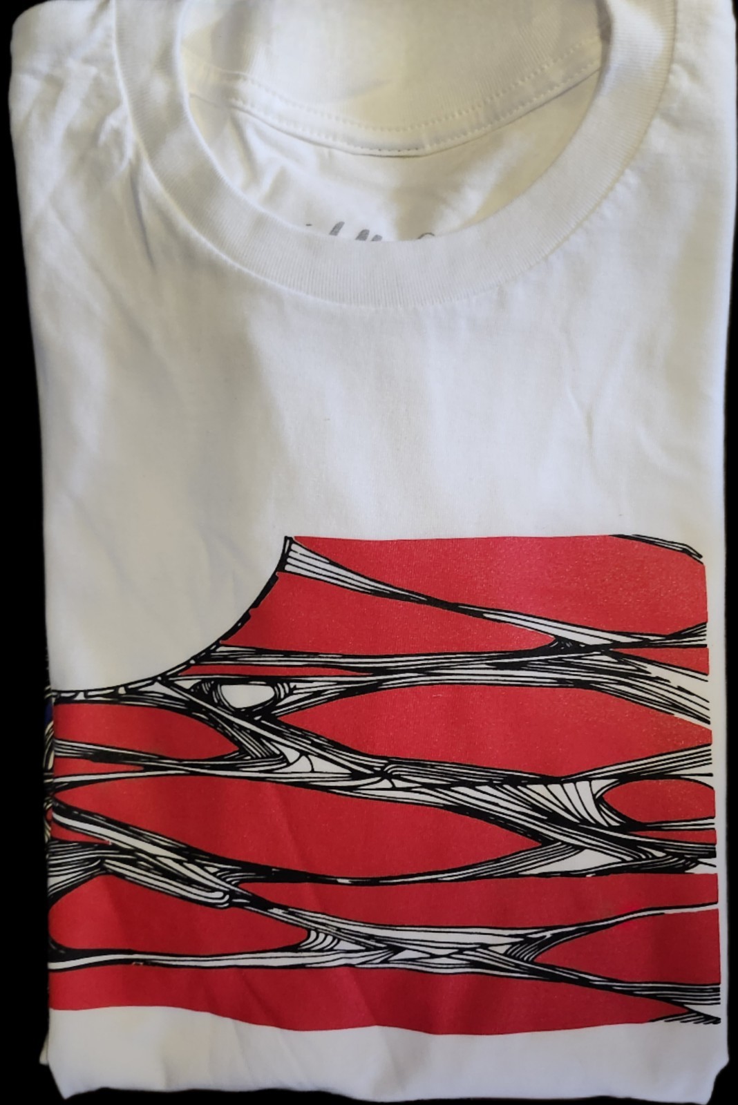 LINE BY LINE DESIGNS GRAPHIC ABSTRACT ART T-SHIRT X-LARGE FREE SHIPPING USA NEW gallery