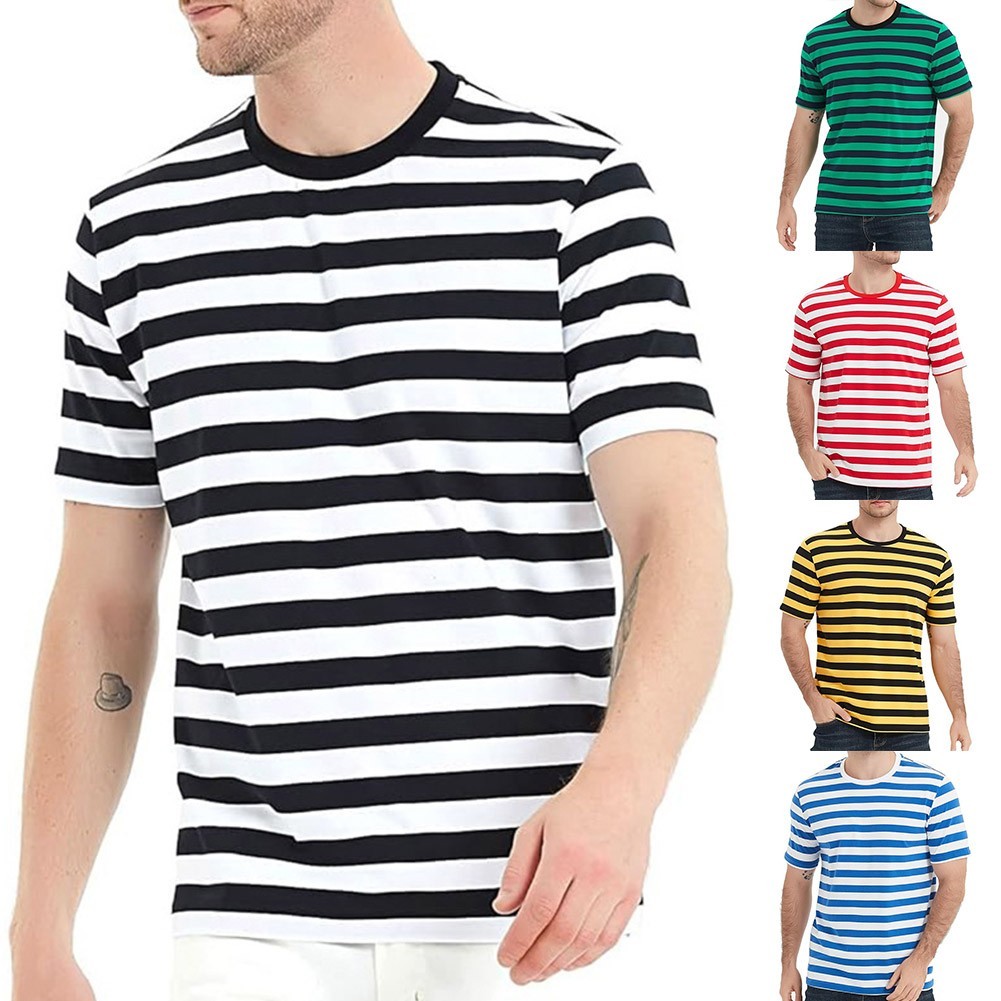 O Neck Top T Shirt Green Holiday Men O Neck Polyester Red Slight Stretch gallery