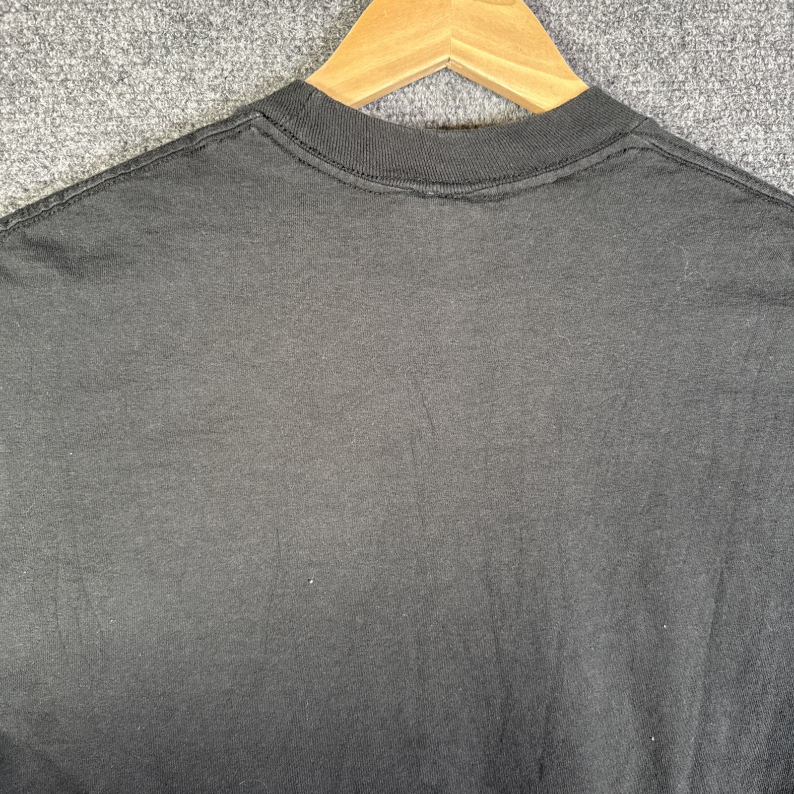 Vintage Astro Boy Shirt Mens Medium Black 90s Shattered Glass Cartoon RARE USA gallery