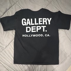 Gallery Dept. Black Graphic Print Crew Neck Short Sleeve T-Shirt Men’s M
