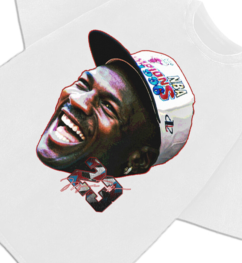 Michael Jordan 1996 Championship Parade Vintage Style Graphic 90's Bulls T-Shirt gallery