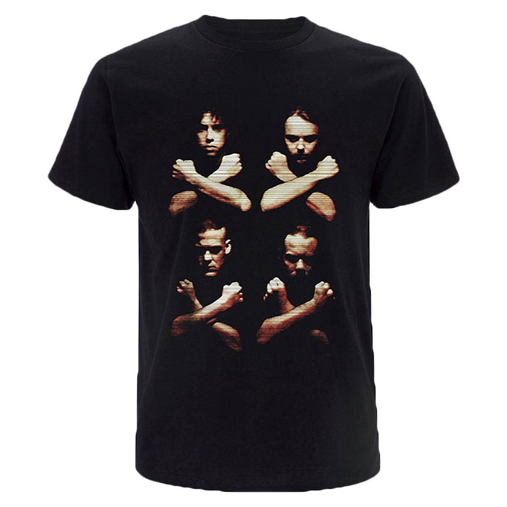 Men’s Metallica Birth Death Crossed Arms (Back Print) Slim Fit T-shirt XX-Large