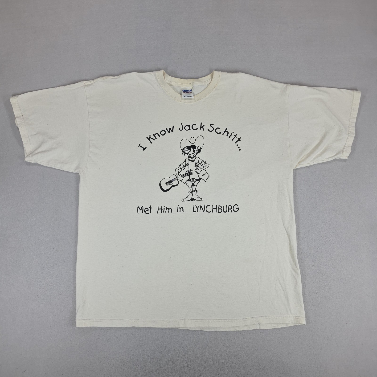 I Know Jack Shirt Mens 2XL Double Sided Western Lynchburg Cowboy Funny Comic gallery