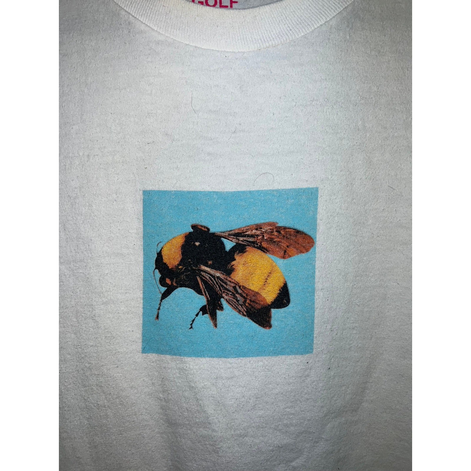 Tyler The Creator Flower Boy Tour Shirt Golf Wang Bumble Bee Concert Tee Medium gallery