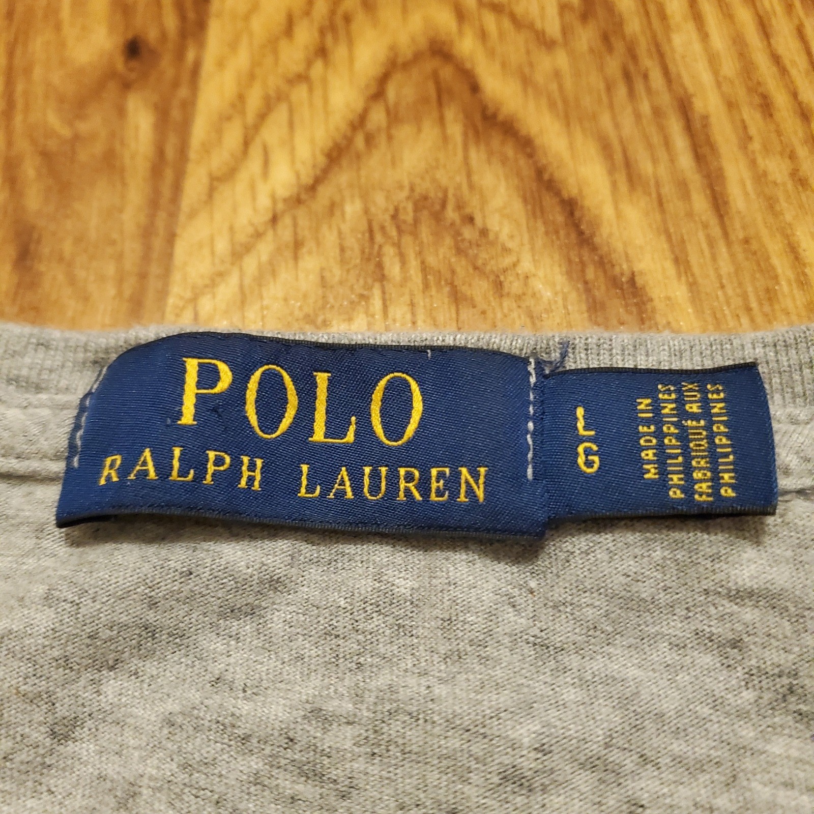 Polo Ralph Lauren Shirt Men Large Gray Yacht Challenge USA Graphic gallery