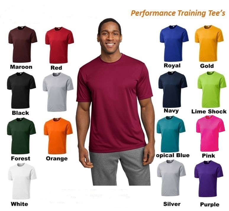 MEN'S MOISTURE WICKING DRY FIT SPORT-TEK Short Sleeve T-SHIRT NEW XS-4XL ST350 gallery