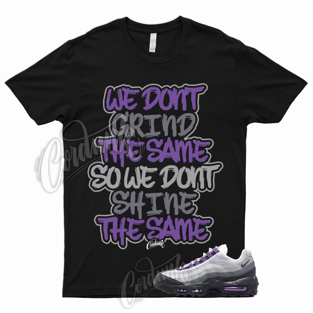 GRIND T Shirt to Match Air Max 95 Disco Purple Pearl Grey Black Court WMNS 1 gallery