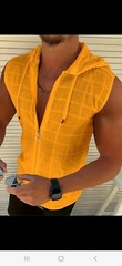 Men’s Breathable Mehs Tank Top QUICK Drying Slight Stretch V-neck Sleeveless…
