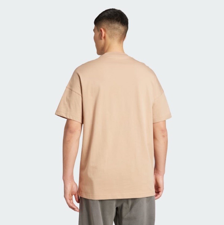NWT Men’s Adidas ALL SZN Tee T Shirt Warm Sandstone Size Small gallery