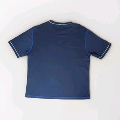 Bugatchi Uomo Men’s Blue Short Sleeve T-Shirt Size 2XL Rare Embroidered Neck Tag