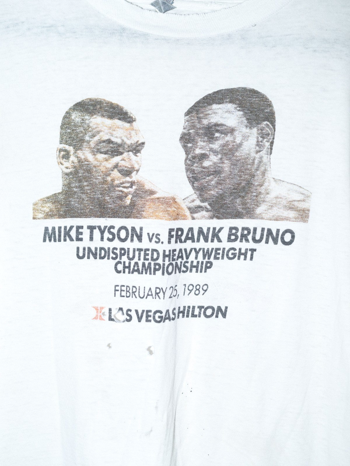 1989 Mike Tyson Vs Frank Bruno T-Shirt X Large *RARE* gallery